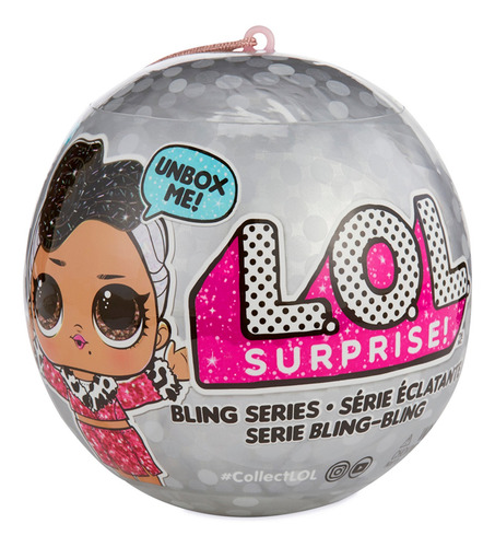 Imagen 1 de 3 de Muñecas Lol Omg Bling Series Stikers 7 Sorpresas Mga