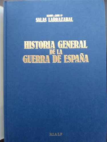Historia General De La Guerra De España Salas Larrazabal (Usado)