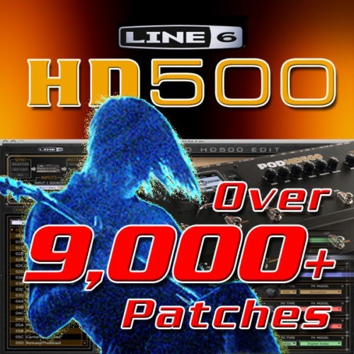 6 Pod Hd 500 Line Patch Coleccion 9000