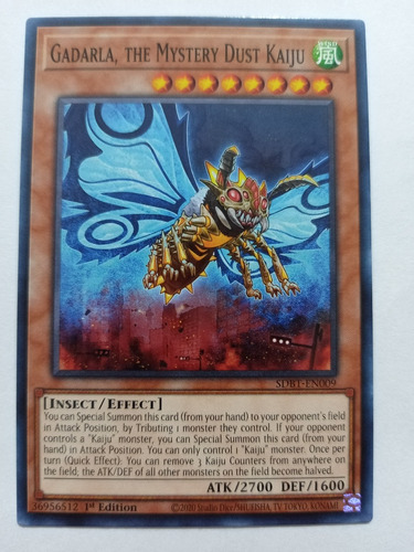 Gadarla, The Mystery Dust Kaiju - Common     Sdbt