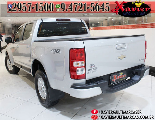 Gm S10 Lt 2.5 4x4 Prata 2016 Financiamento Próprio 7750