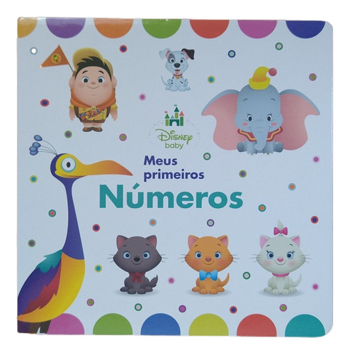 Livro Cartonado Para Bebês Meus Primeiros Números, Dcl