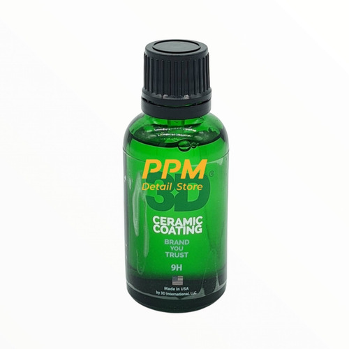 Imagen 3 de 5 de Tratamiento Cerámico Para Pintura 3d Coating 9h Kit 30ml