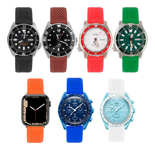 Correa De Silicon Tropic Compatible Smartwatch Motorola 22mm