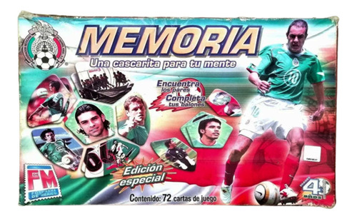 Juego De Memoria Selección Nacional De Fútbol 