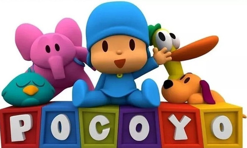 Kit Imprimible Candy Bar Pocoyo Fiesta 3x1
