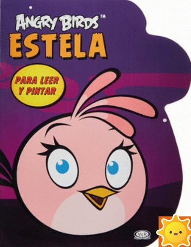 Angry Birds Para Leer Y Colorear/letra Imprenta Mayuscula