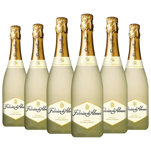 Espumante Federico De Alvear Extra Dulce Champagne - Caja X6