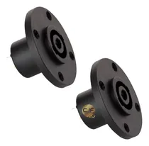 Comprar 2 Conector Ficha Speakon Hembra Chasis 4 Pines Contactos Cjf