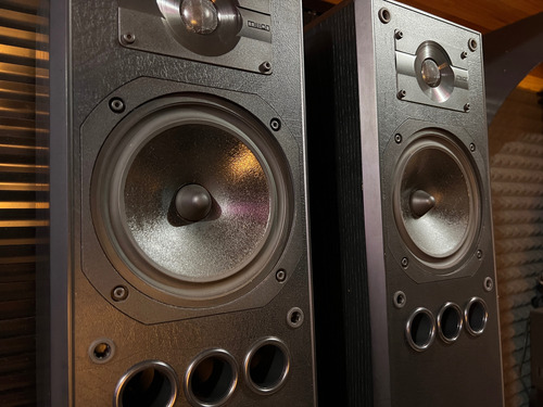 Hermosos Bafles Columnas Mission 752!!!!!!! Tbaudio Negro (Usado)