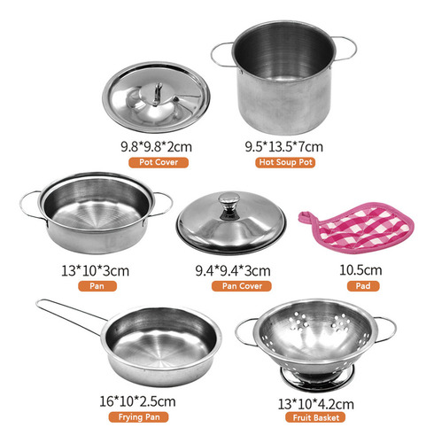 Juego De Utensilios De Cocina, Pala Para Niños, Olla Y Cucha