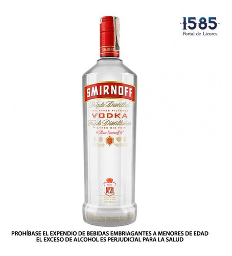 Vodka Smirnoff Red 700ml