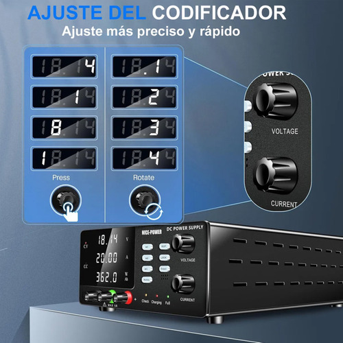 Fuente De Alimentación Regulable Con Almacenamiento15v30a
