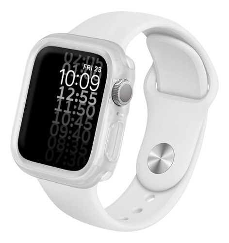 Funda Bumper Para Apple Watch Series Se/6/5/4 40mm Transpar.