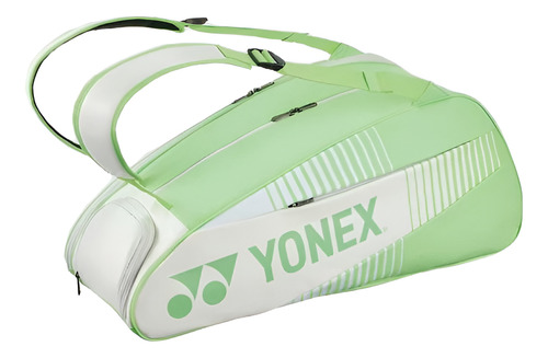 Bolso Raquetero Yonex Active Racquet Bag 6 Raquetas -olivos Color Active Raquet - White / Green