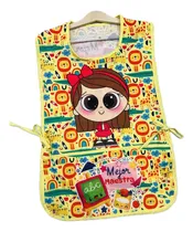 Comprar Bata Mandil Maestra Educadora La Mejor Maestra Del Mundo-a