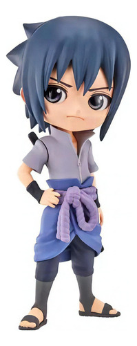 Boneco Naruto Shippuden Sasuke Qposket Bandai Banpresto