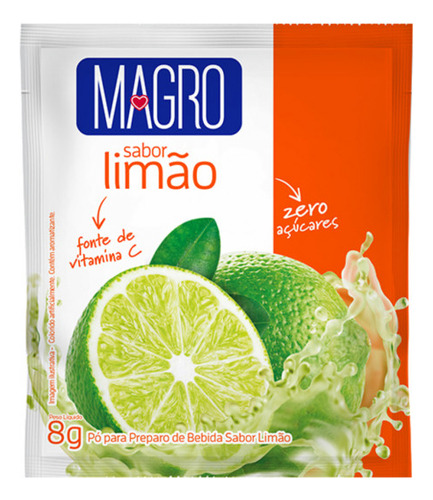Suco Em Pó Zero Açúcar Magro 8g Sabores Variados Kit Com 90