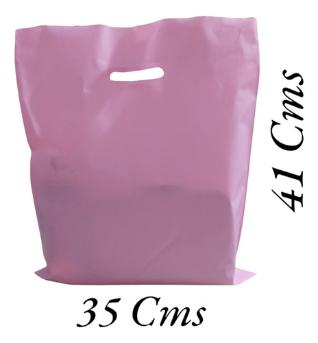 Kilo Bolsa Tipo Boutique 35x41 Cms Color Rosa Claro Rosa Claro Bolsa Tipo Boutique