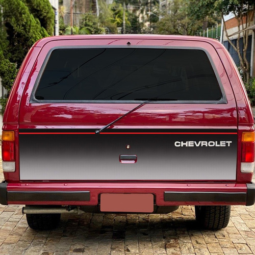 Imagem 3 de 6 de Faixa Bonanza Deluxe 1993 Adesivo Lateral/traseiro Chevrolet