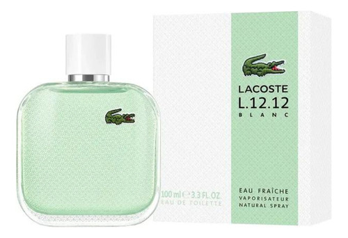 Lacoste L.12.12. Blanc Eau Fraiche Edt 100ml Silk Perfumes