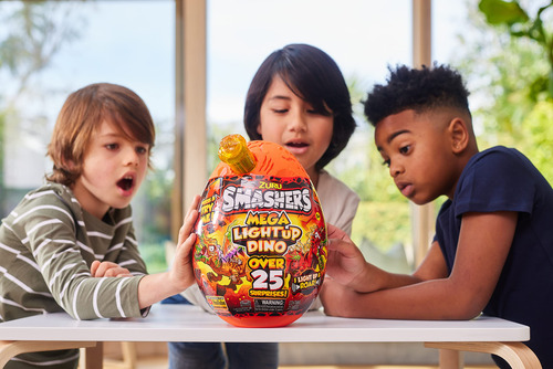 Smashers Mega Light Up Dino Spinosaurus Serie 4 De Zuru