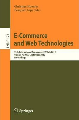 Libro E-commerce And Web Technologies - Christian Huemer