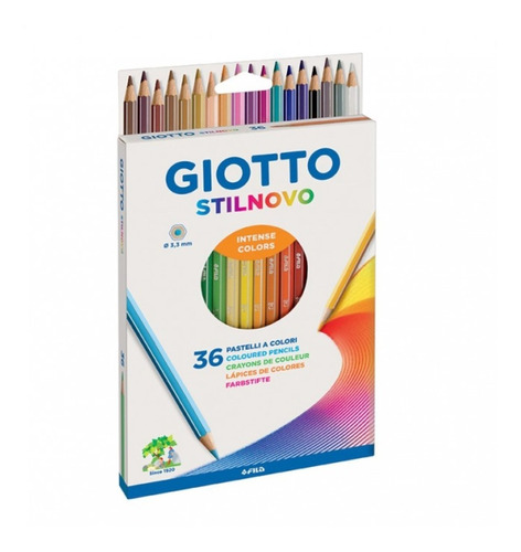 Lapiz Giotto Stilnovo 36 Colores