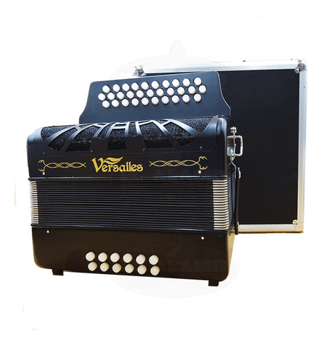 Acordeon 3112 Spider Ead Negro Spider Versalles 31 Botones