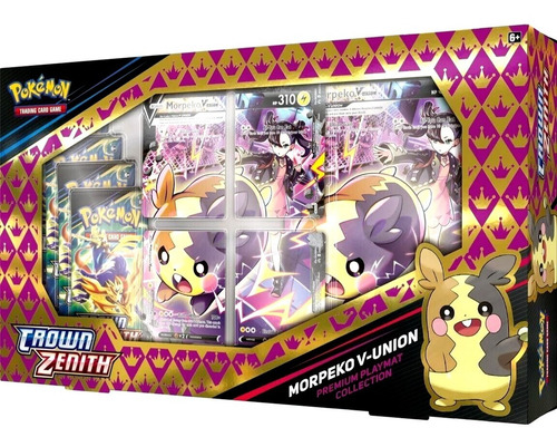 Set Premiun Morpeko V Union Crown Zenith Cartas Pokemon Espa