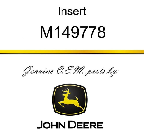 Deere Inserto Equipo Para M149778