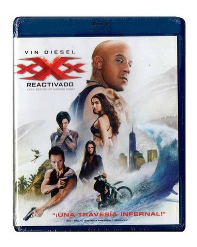 Película Bluray Xxx Reactivado Vin Diesel Nuevo Original
