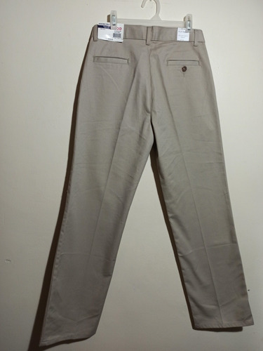 Pantalón Kaki Adolescentes Talla 16 Marca Izod