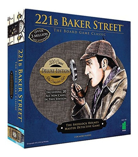 Juego De Mesa Deluxe 221b Baker Street - 200 Aventuras