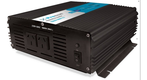 Imagen 1 de 3 de Inversor Conversor Onda Pura 24 Vdc-220 Ac 1000 Watts