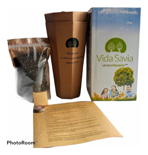 Imagen 8 de 10 de Urnas Para Cenizas Biodegradable Vida Savia