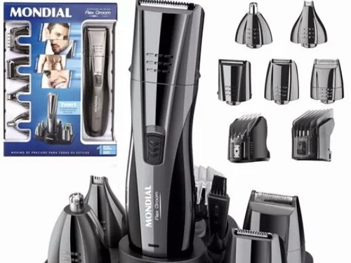 Aparelho Barbeador Mondial 7 Em 1 Frete Gratis!