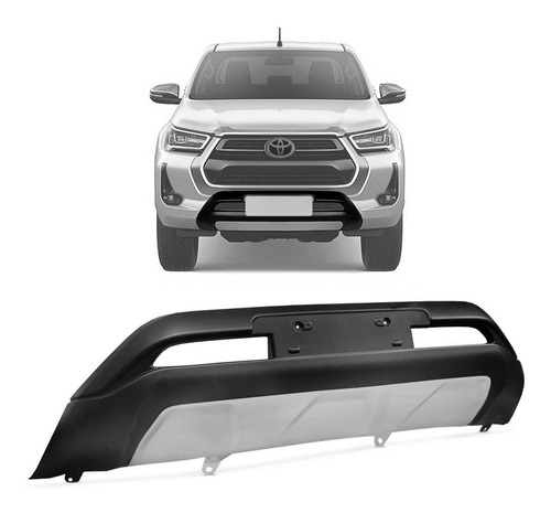 Overbumper Front Bumper Hilux 2021 Protetor De Parachoque
