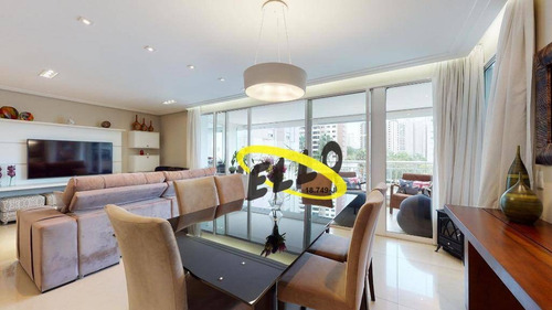 Imagem 2 de 30 de Apartamento Com 177 M², 4 Dormitórios E Varanda Gourmet! Condomínio Paulistano - Ap2185