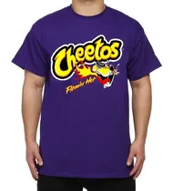 Comprar Playera Cheetos Morados Flaming Hot Chester Cheetos Sabritas