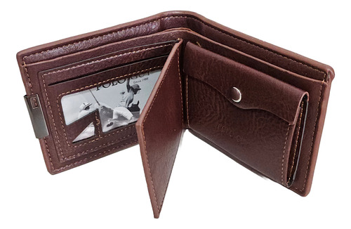 Cartera Caballero Billetera Hombre Original Polo Long Beach7 5café Claro