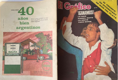 Revista Antigua El Gráfico N° 2419 Fútbol 1966 Cb