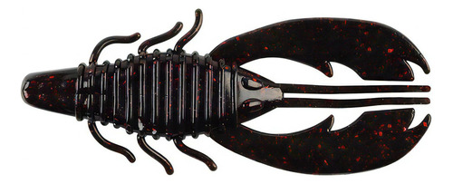 Señuelos Havoc Craw Fatty Jr 8cm X 8 Unidades Tarariras Color Black Red Fleck