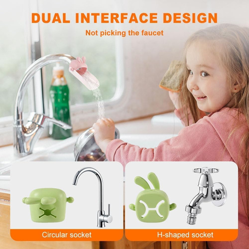 1 Piezas Extensor De Grifo Para Niños,faucet Extender For K