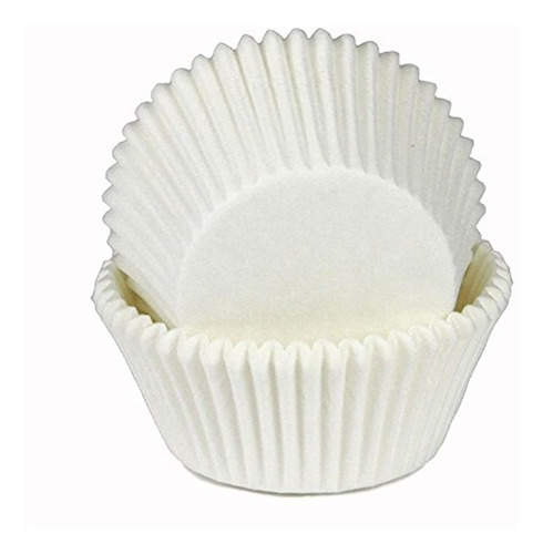 Revestimiento De Papel Para Cupcakes Color Blanco