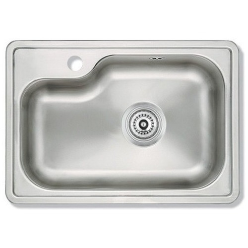 Imagen 1 de 1 de Bacha de cocina Mi pileta 801-E acero mate