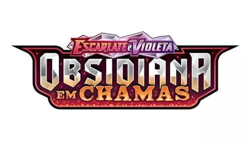Escarlate e Violeta — Obsidiana em Chamas do Pokémon Estampas Ilustradas