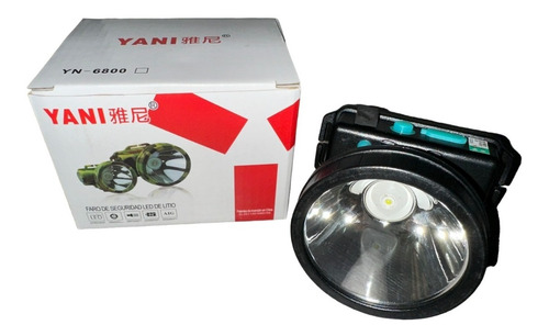 Linterna Yani 6800 Recargable Para Minería, Casería Original
