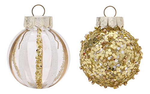 25x Bola De Navidad Adornos Árbol Colgantes Navidad Diy
