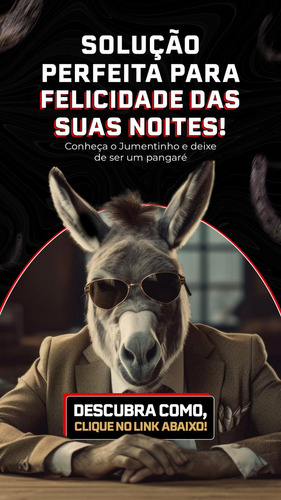 Jumentinho Original Novo No Estoque 120 Caps - Envio Rápido
